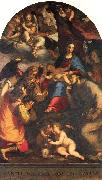 Paggi, Giovanni Battista, Madonna and Child with Saints and the Archangel Raphael